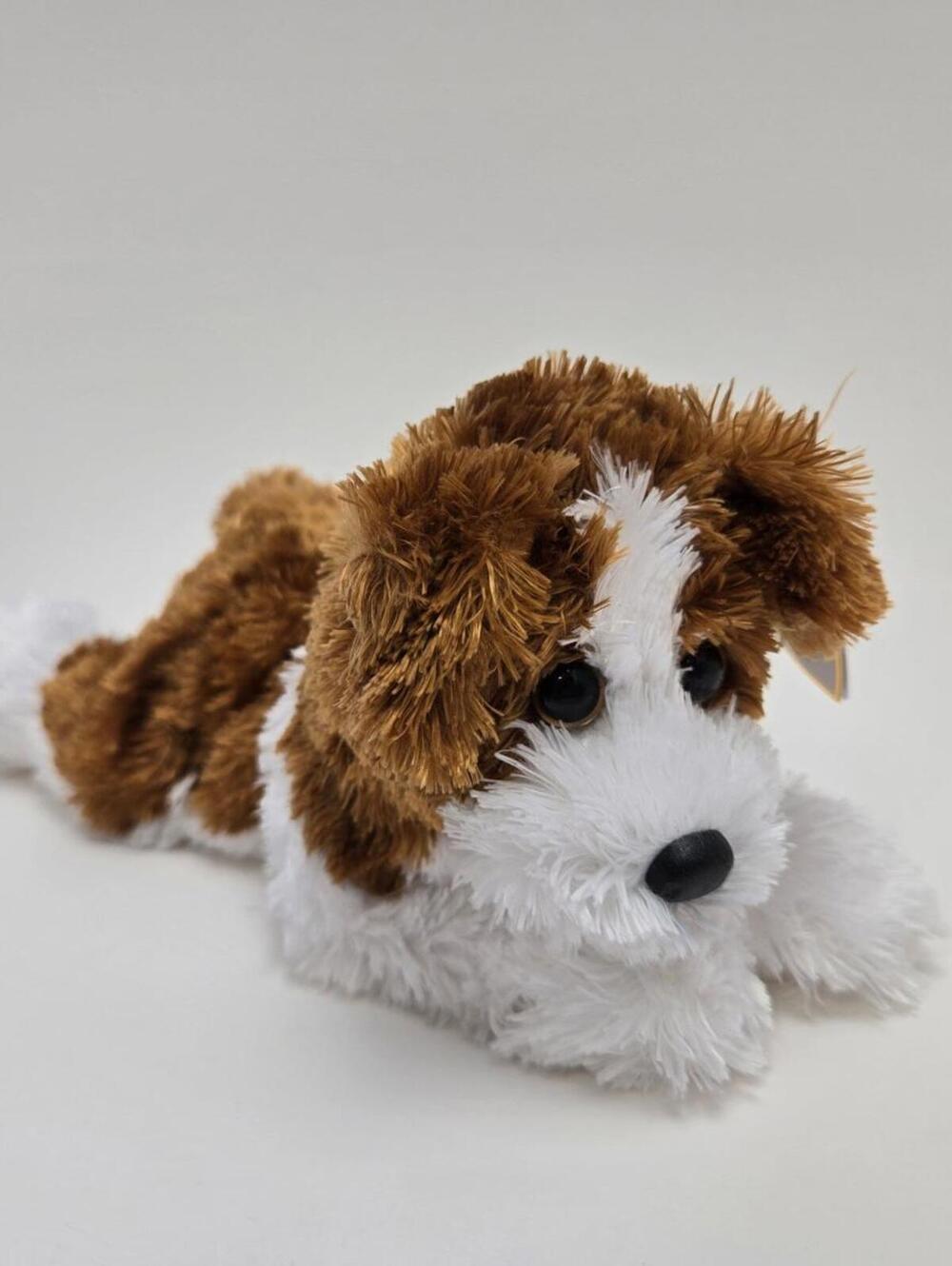 Ty Beanie Baby “Rowdy” the Dog (Brown & White Version) *RARE* (7.5 inch)